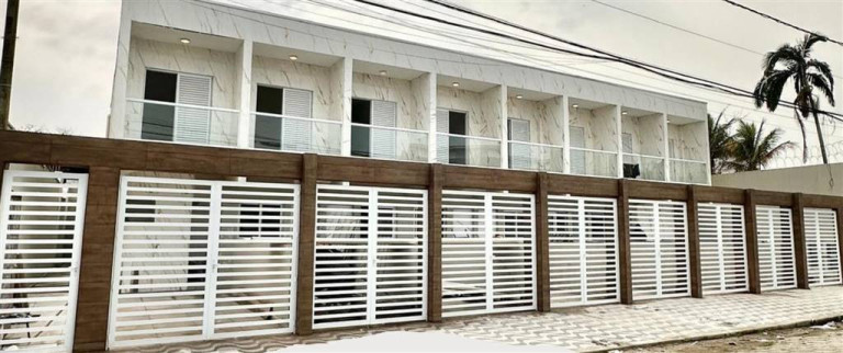 Casa de Condomínio com 2 Quartos à Venda, 61 m² em Mirim - Praia Grande