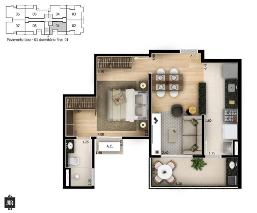 Apartamento com 3 Quartos à Venda, 77 m² em Além Ponte - Sorocaba