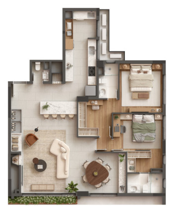 Imagem Cobertura com 3 Quartos à Venda, 223 m² em Rio Branco - Porto Alegre