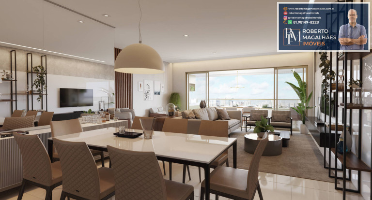 Imagem Apartamento com 4 Quartos à Venda, 134 m² em Poço - Recife Imagem Apartamento com 4 Quartos à Venda, 134 m² em Poço - Recife