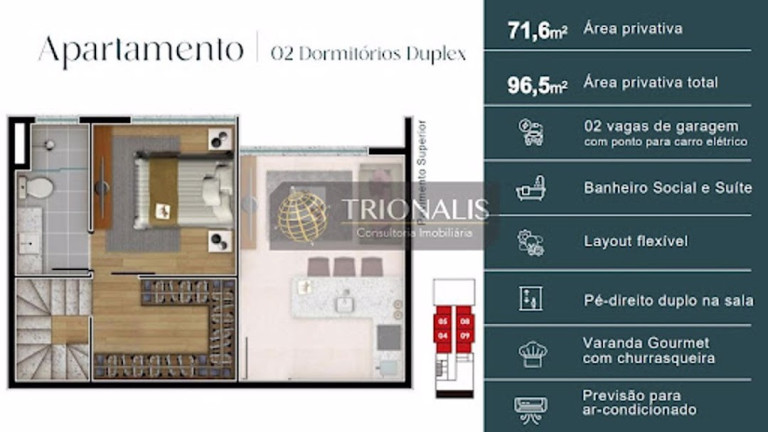 Imagem Apartamento com 1 Quarto à Venda, 46 m² em Alvinópolis - Atibaia Imagem Apartamento com 1 Quarto à Venda, 46 m² em Alvinópolis - Atibaia