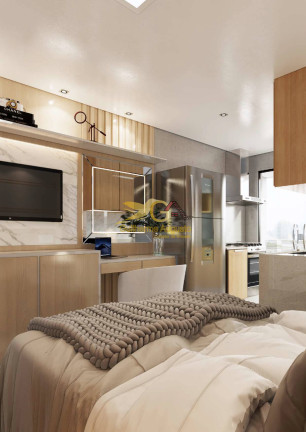 Imagem Apartamento com 1 Quarto à Venda, 25 m² em Fábricas - São João Del Rei
