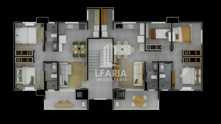 Imagem Apartamento com 2 Quartos à Venda, 75 m² em Paese - Itapoá