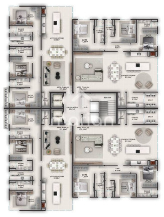 Imagem Apartamento com 3 Quartos à Venda, 157 m² em Centro - Balneário Piçarras Imagem Apartamento com 3 Quartos à Venda, 157 m² em Centro - Balneário Piçarras