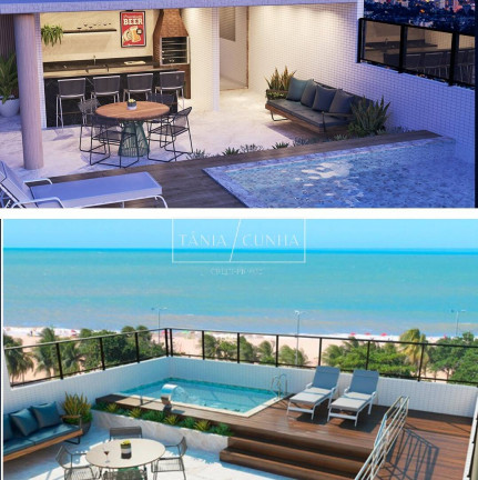 Imagem Apartamento com 1 Quarto à Venda, 30 m² em Cabo Branco - João Pessoa