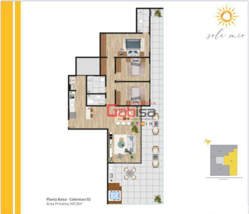 Imagem Apartamento com 2 Quartos à Venda, 85 m² em Centro - Cabo Frio Imagem Apartamento com 2 Quartos à Venda, 85 m² em Centro - Cabo Frio