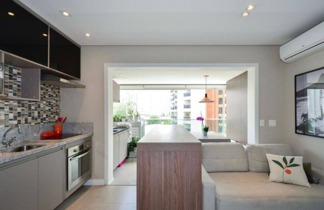 Imagem Apartamento com 1 Quarto à Venda, 38 m² em Brooklin - São Paulo Imagem Apartamento com 1 Quarto à Venda, 38 m² em Brooklin - São Paulo