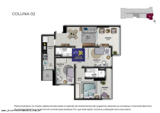 Imagem Imóvel com 2 Quartos à Venda, 59 m² em Jockei De Itaparica - Vila Velha