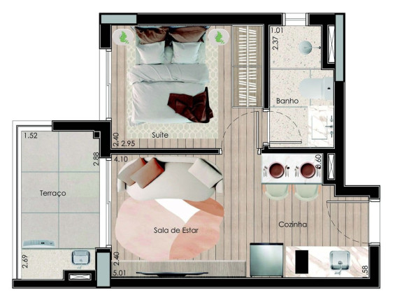 Imagem Apartamento com 1 Quarto à Venda, 24 m² em Saúde - São Paulo Imagem Apartamento com 1 Quarto à Venda, 24 m² em Saúde - São Paulo