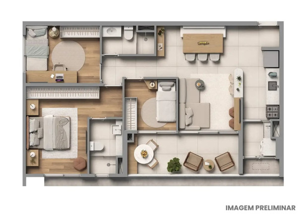 Imagem Apartamento com 2 Quartos à Venda, 59 m² em Sumarezinho - São Paulo