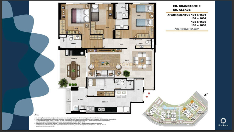 Imagem Apartamento com 4 Quartos à Venda, 131 m² em Barra Olímpica - Rio De Janeiro