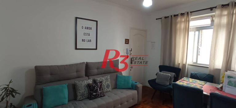 Imagem Apartamento com 2 Quartos à Venda, 70 m² em Marapé - Santos