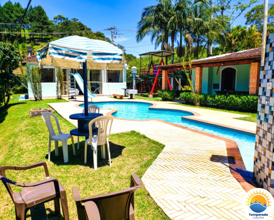Imagem Imóvel com 5 Quartos para Alugar ou Temporada,  em Distrito Dos Bárnabes - Juquitiba
