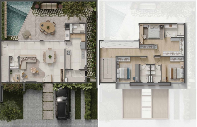 Imagem Casa com 3 Quartos à Venda, 216 m² em Sítios De Recreio Gramado - Campinas