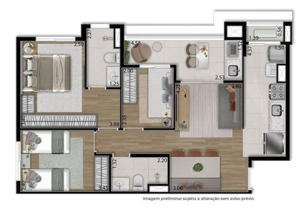 Imagem Apartamento com 3 Quartos à Venda, 67 m² em Vila Osasco - Osasco Imagem Apartamento com 3 Quartos à Venda, 67 m² em Vila Osasco - Osasco