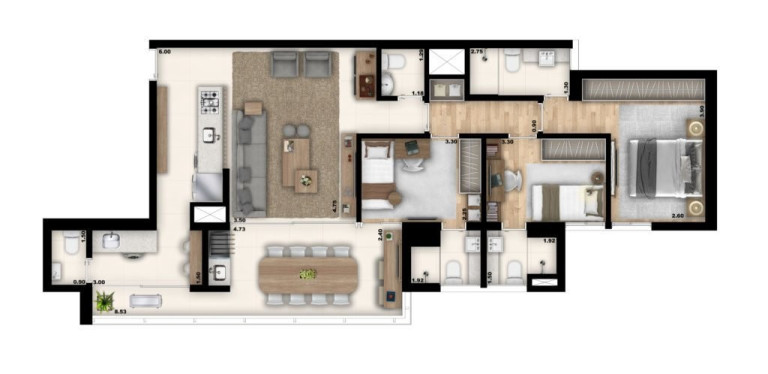 Imagem Apartamento com 4 Quartos à Venda, 184 m² em Vila Romana - São Paulo