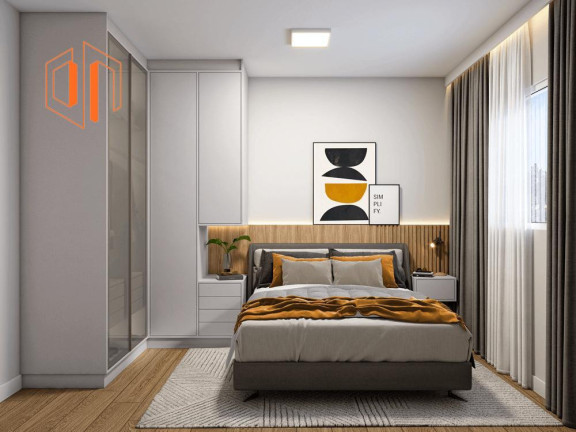 Imagem Apartamento com 2 Quartos à Venda, 57 m² em Jardim Amélia - Pinhais