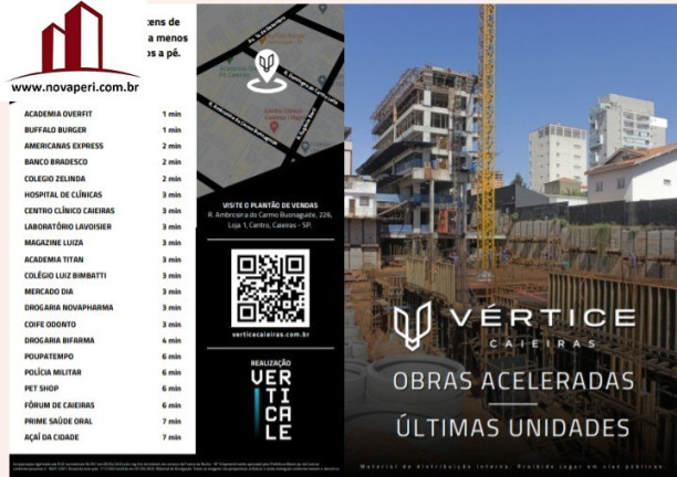 Apartamento com 2 Quartos à Venda, 30 m² em Centro - Caieiras