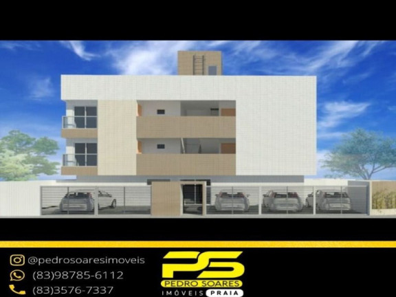 Apartamento com 2 Quartos à Venda, 43 m² em Mangabeira - João Pessoa
