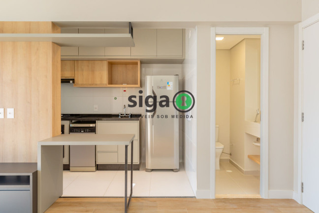 Imagem Apartamento com 1 Quarto para Alugar, 50 m² em Brooklin - São Paulo Imagem Apartamento com 1 Quarto para Alugar, 50 m² em Brooklin - São Paulo