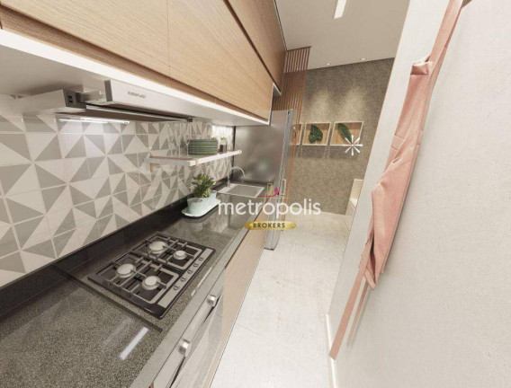 Imagem Apartamento com 2 Quartos à Venda, 49 m² em Jardim - Santo André