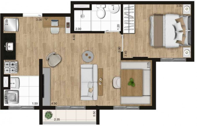 Imagem Imóvel com 2 Quartos à Venda, 36 m² em Freguesia Do ó - São Paulo