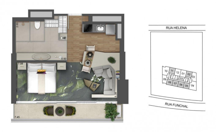 Imagem Apartamento com 1 Quarto à Venda, 68 m² em Vila Olímpia - São Paulo Imagem Apartamento com 1 Quarto à Venda, 68 m² em Vila Olímpia - São Paulo