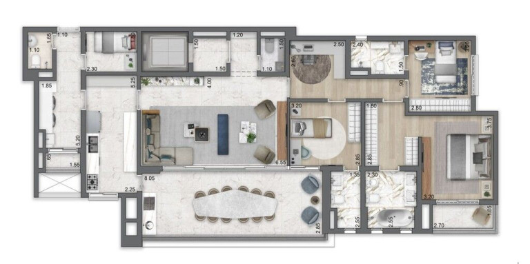 Imagem Apartamento com 3 Quartos à Venda, 176 m² em Moema - São Paulo