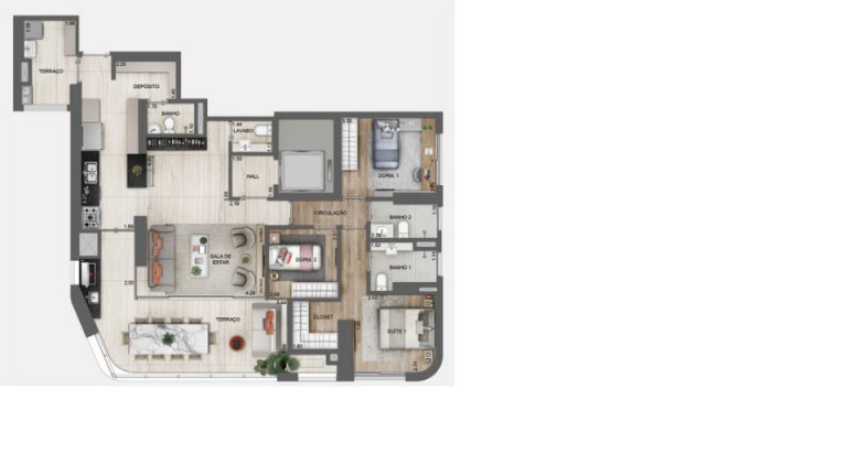 Imagem Apartamento com 3 Quartos à Venda, 196 m² em Chácara Santo Antônio (zona Sul) - São Paulo Imagem Apartamento com 3 Quartos à Venda, 196 m² em Chácara Santo Antônio (zona Sul) - São Paulo