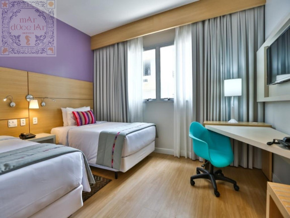 Imagem Flat com 1 Quarto à Venda, 25 m² em Pompéia - Santos Imagem Flat com 1 Quarto à Venda, 25 m² em Pompéia - Santos