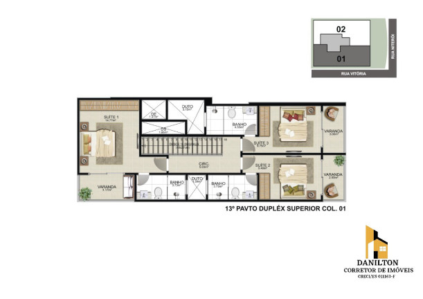 Imagem Apartamento com 3 Quartos à Venda, 89 m² em Praia Do Morro - Guarapari Imagem Apartamento com 3 Quartos à Venda, 89 m² em Praia Do Morro - Guarapari
