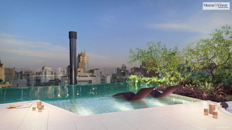 Imagem Apartamento com 1 Quarto à Venda, 34 m² em Batel - Curitiba