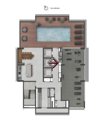 Imagem Imóvel com 1 Quarto à Venda, 26 m² em Brooklin Paulista - São Paulo Imagem Imóvel com 1 Quarto à Venda, 26 m² em Brooklin Paulista - São Paulo