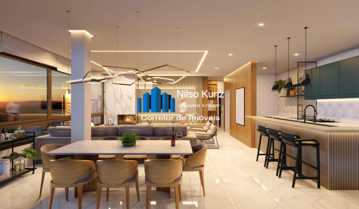 Imagem Apartamento com 3 Quartos à Venda, 122 m² em Cidade Alta - Bento Gonçalves Imagem Apartamento com 3 Quartos à Venda, 122 m² em Cidade Alta - Bento Gonçalves