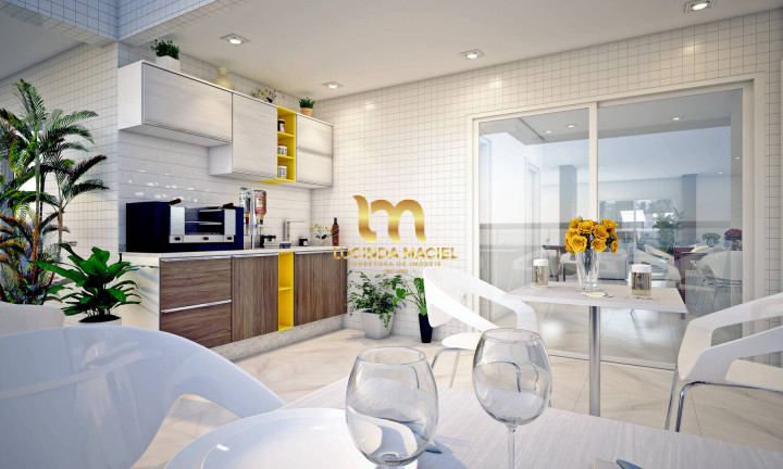 Imagem Apartamento com 2 Quartos à Venda, 63 m² em Maracanã - Praia Grande