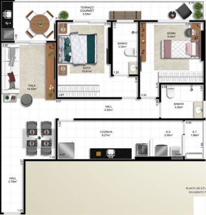 Imagem Apartamento com 2 Quartos à Venda, 81 m² em Ocian - Praia Grande Imagem Apartamento com 2 Quartos à Venda, 81 m² em Ocian - Praia Grande
