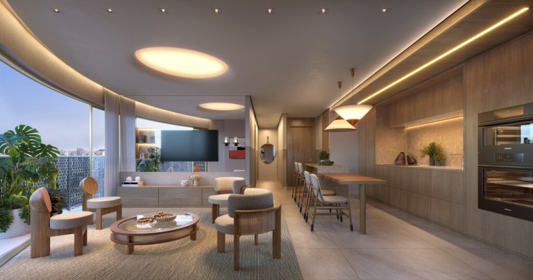 Imagem Apartamento com 2 Quartos à Venda, 73 m² em Setor Oeste - Goiânia