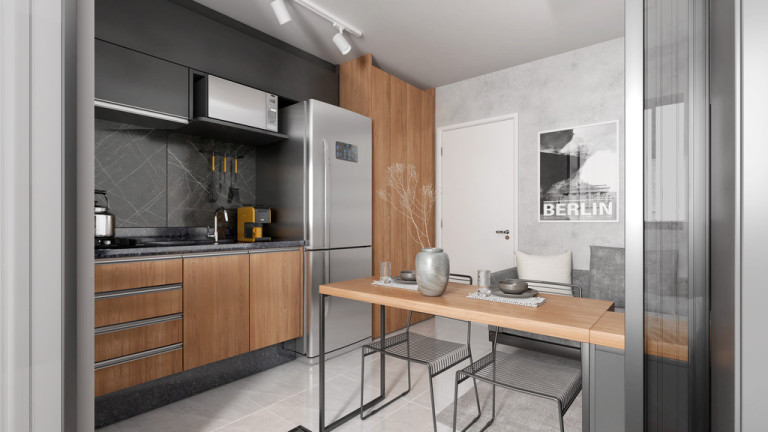 Imagem Apartamento com 1 Quarto à Venda, 35 m² em água Verde - Curitiba