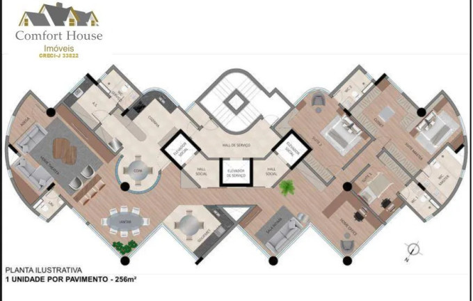 Imagem Apartamento com 3 Quartos à Venda, 130 m² em Jardim - Santo André Imagem Apartamento com 3 Quartos à Venda, 130 m² em Jardim - Santo André