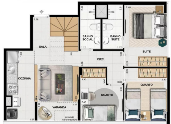 Imagem Imóvel com 3 Quartos à Venda, 60 m² em Barra Da Tijuca - Rio De Janeiro Imagem Imóvel com 3 Quartos à Venda, 60 m² em Barra Da Tijuca - Rio De Janeiro