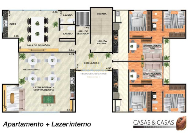 Imagem Apartamento com 2 Quartos à Venda, 52 m² em Vila Lavínia - Mogi Das Cruzes