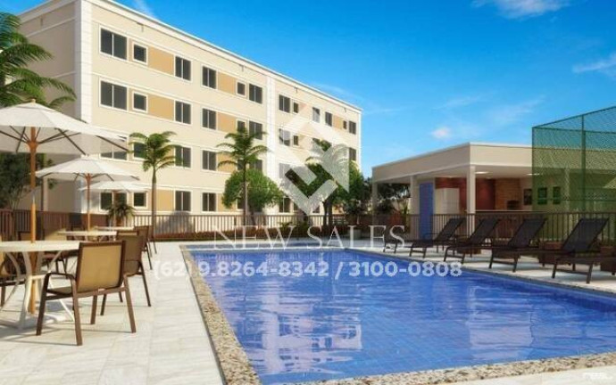 Imagem Apartamento com 2 Quartos à Venda, 48 m² em Jardim Balneário Meia Ponte - Goiânia Imagem Apartamento com 2 Quartos à Venda, 48 m² em Jardim Balneário Meia Ponte - Goiânia
