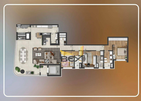 Imagem Apartamento com 3 Quartos à Venda, 175 m² em Alphaville Conde Ii - Barueri