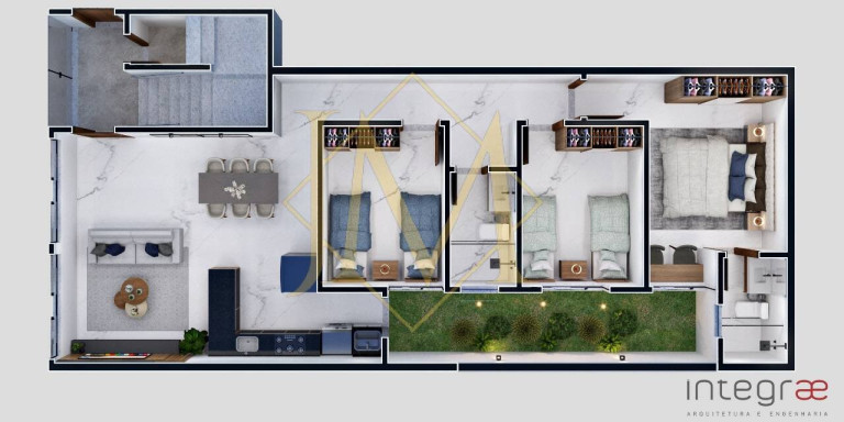 Imagem Apartamento com 3 Quartos à Venda, 100 m² em Parque Veneza - Santana Do Paraíso