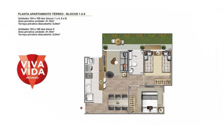 Imagem Imóvel com 1 Quarto à Venda, 41 m² em Campo Grande - Rio De Janeiro Imagem Imóvel com 1 Quarto à Venda, 41 m² em Campo Grande - Rio De Janeiro
