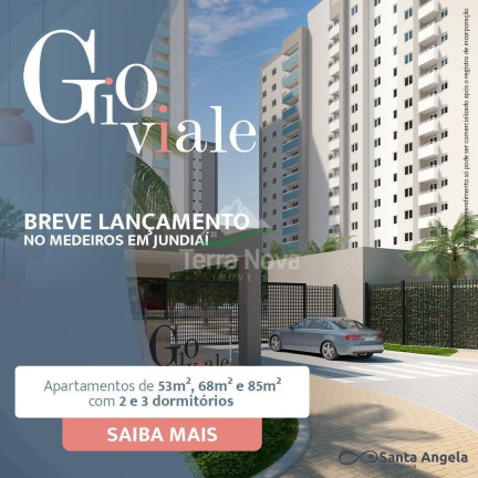 Apartamento com 2 Quartos à Venda, 53 m² em Jardim Carolina - Jundiaí