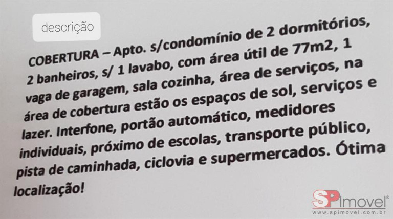Imagem Apartamento com 2 Quartos à Venda, 74 m² em Parque Erasmo Assunção - Santo André