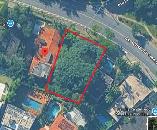 Terreno à Venda, 760 m² em Morumbi - São Paulo