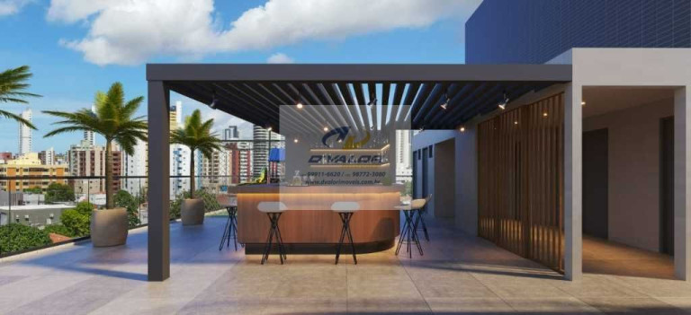 Imagem Apartamento com 1 Quarto à Venda, 37 m² em Manaíra - João Pessoa