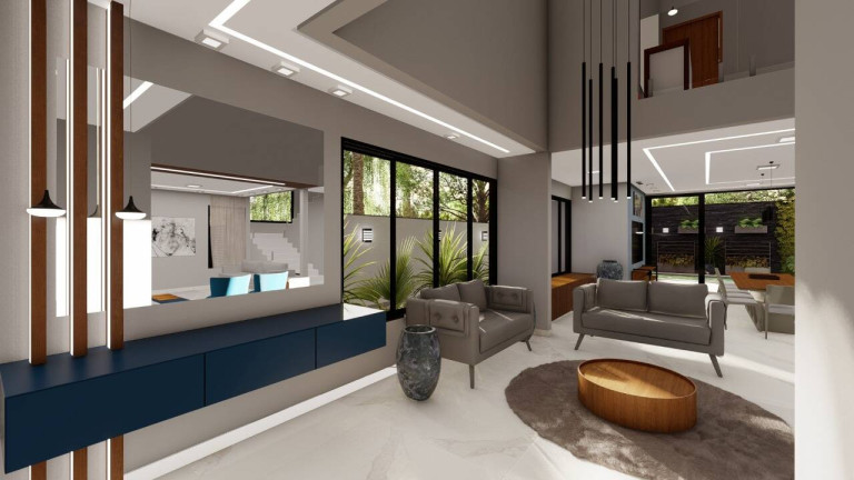 Imagem Casa de Condomínio com 3 Quartos à Venda, 453 m² em Alphaville Nova Esplanada 3 - Votorantim